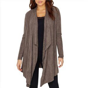 Barefoot Dreams Calypso Wrap CozyChic Lite Cardigan, Cocoa Brown, Size L/XL